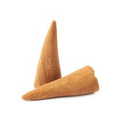 Aroma incense cone isolated