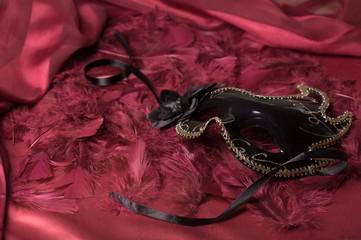 Image of elegant venetian mask