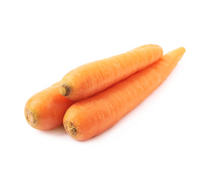 Fresh carrot isolated