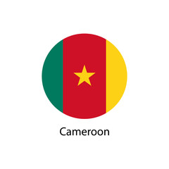 the flag of Cameroon