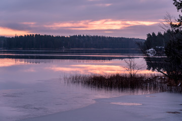 Obraz premium Frozen Morning