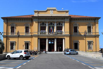 Fototapeta na wymiar Pietrasanta Municipio