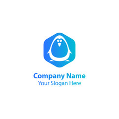 Penguin logo design