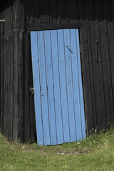 Blue door