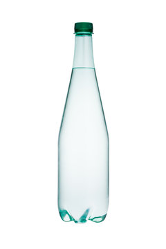 Plastic bottle of healthy clear still water