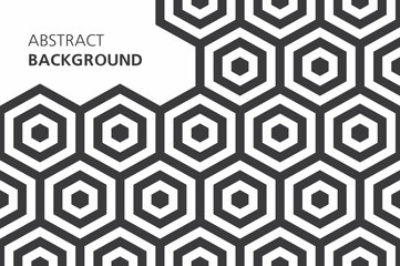 Black and white abstract background