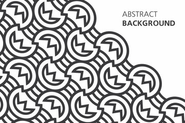 Black and white abstract background