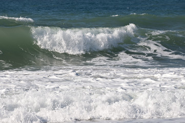 Wellen im Meer