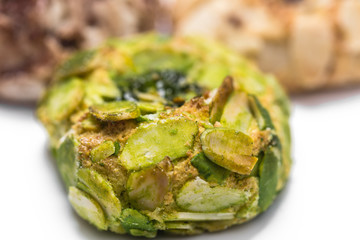 Sizilianisches Mandel Gebäck mit Pistazien