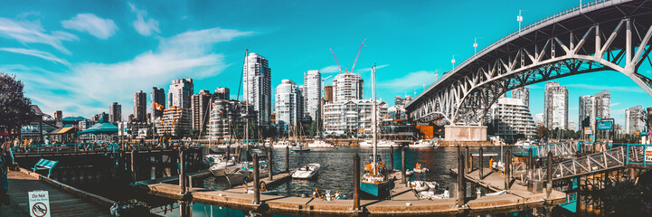 Fototapeta premium Panorama Vancouver