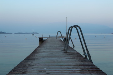 Fototapeta premium Lago d'inverno