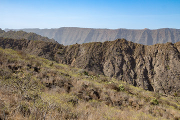 Berglandschaft im Norden La Gomeras