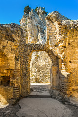 Saint Hilarion Castle, Kyrenia Girne district, Cyprus