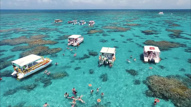 Air videos of maracaja&uacute; in the municipality of maxaranguape, Rio Grande do Norte