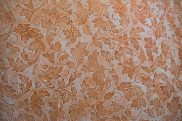 Orange wallpaper pattern