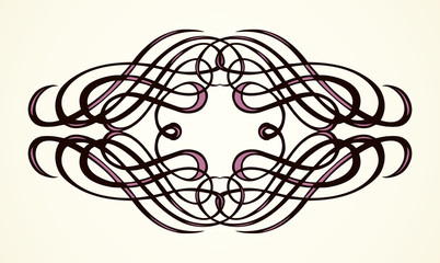 Vignette. Vector drawing