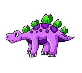 Happy Purple Dinosaur