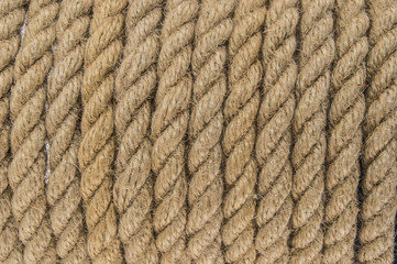 twisted rope background macro