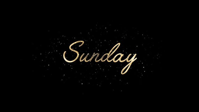 Sunday Alpha Channel