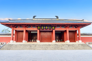 Fototapeta premium The Chongsheng Temple, Located near the old town of Dali, Yunnan, China.