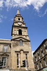 Fototapeta na wymiar Alte, ehemalige Kirche in der Bridgestreet in Inverness im schottischen Hochland
