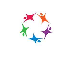 community care Logo template