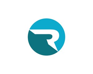 R Letter Logo Business