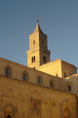 Fototapeta premium diversi piani prospettici della Cattedrale della Madonna della Bruna e di Sant'Eustachio Matera
