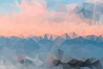 Abstract geometric triangle background