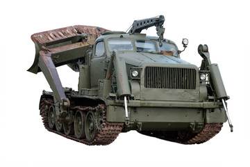 Petepaladin BAT-M refers to the class of engineering of military vehicles and is designed for paving roads