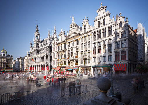 Grand Place In Brussels