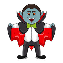 Cute Vampire Cartoon