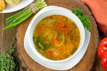Vegetarian vegetable soup