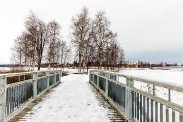 The Hupisaaret Islands City Park is a public urban park located in the delta of the River Oulu....