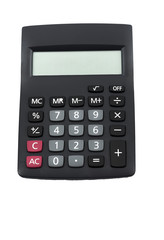 black calculator
