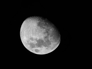 Moon phases as background / The Moon is an astronomical body that orbits planet Earth, being Earth's only permanent natural satellite. It is the fifth-largest natural satellite in the Solar System 