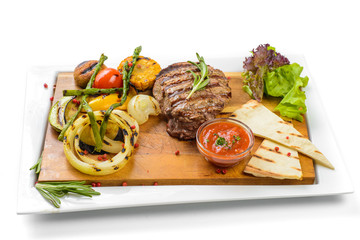 Beef Tenderloin grilled