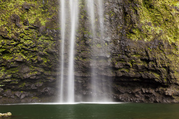 Fototapeta na wymiar Hanakapi'ai Falls Long Exposure, Kauai