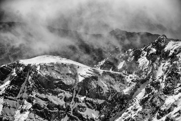 Landscape in Toubkal