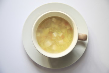 Handmade vegetable Soup