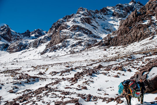 Landscape in Toubkal