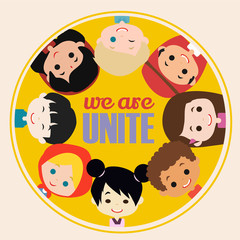 Fototapeta na wymiar Unity illustration