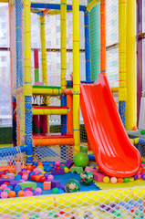 A modern children playground indoor