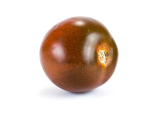 Obraz premium Brown tomato on white