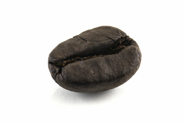 Naklejka premium coffee beans isolated on white background