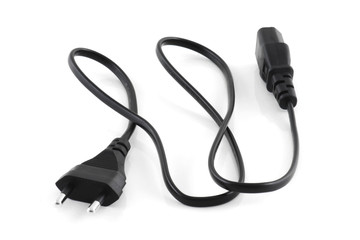 cable power isolated on white background