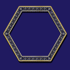 frame silver color with shadow