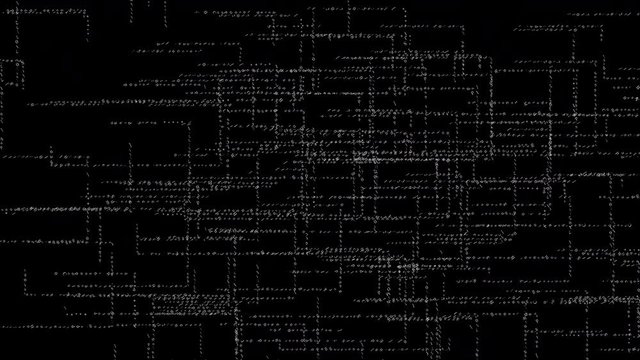 matrix background
Movement on the background in the form of coded signs.
