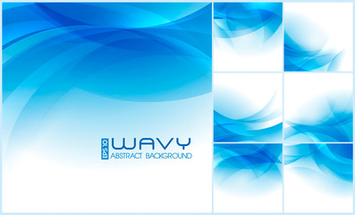 Wavy Abstract Background