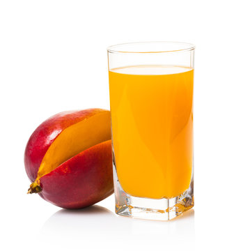 Mango Juice In A Glass